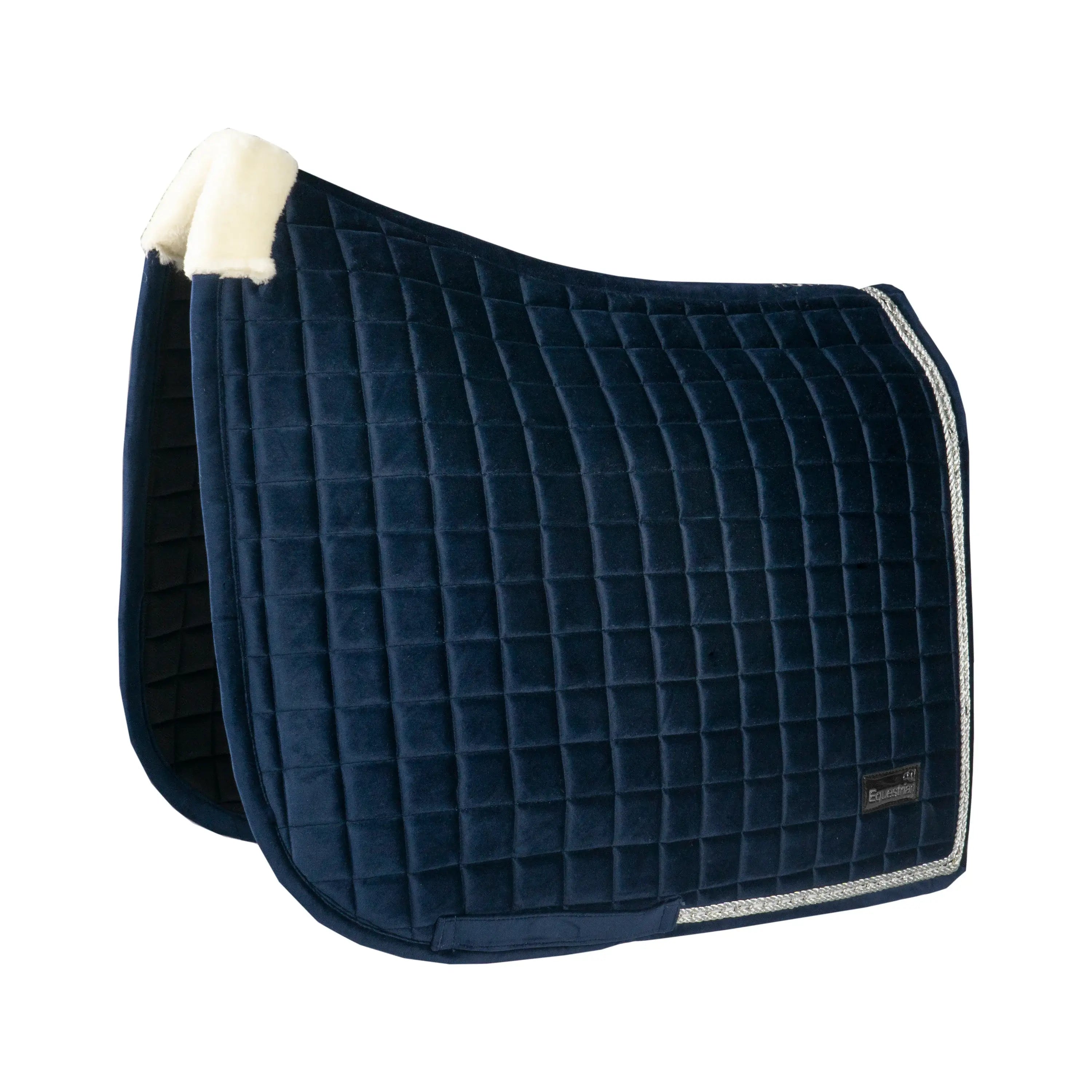 Horka Schabrak Equestrian Pro Velvet Dressyr - Marinblå