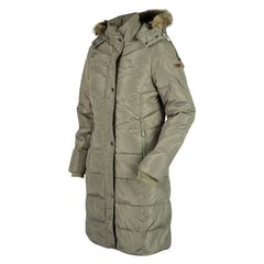 Horka Lång Vinterjacka Glacier - Khaki