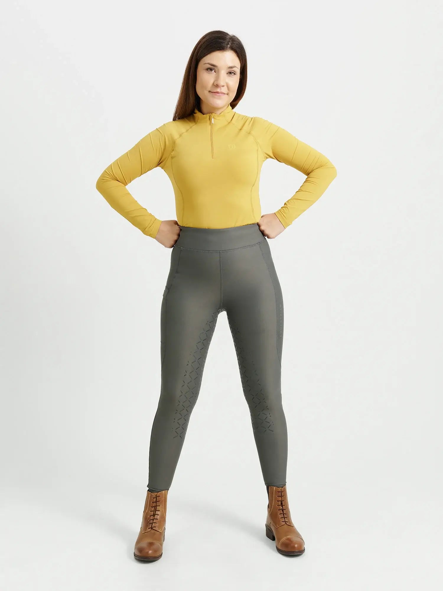 Jacson Astrid Ridtights - Mörkgrå