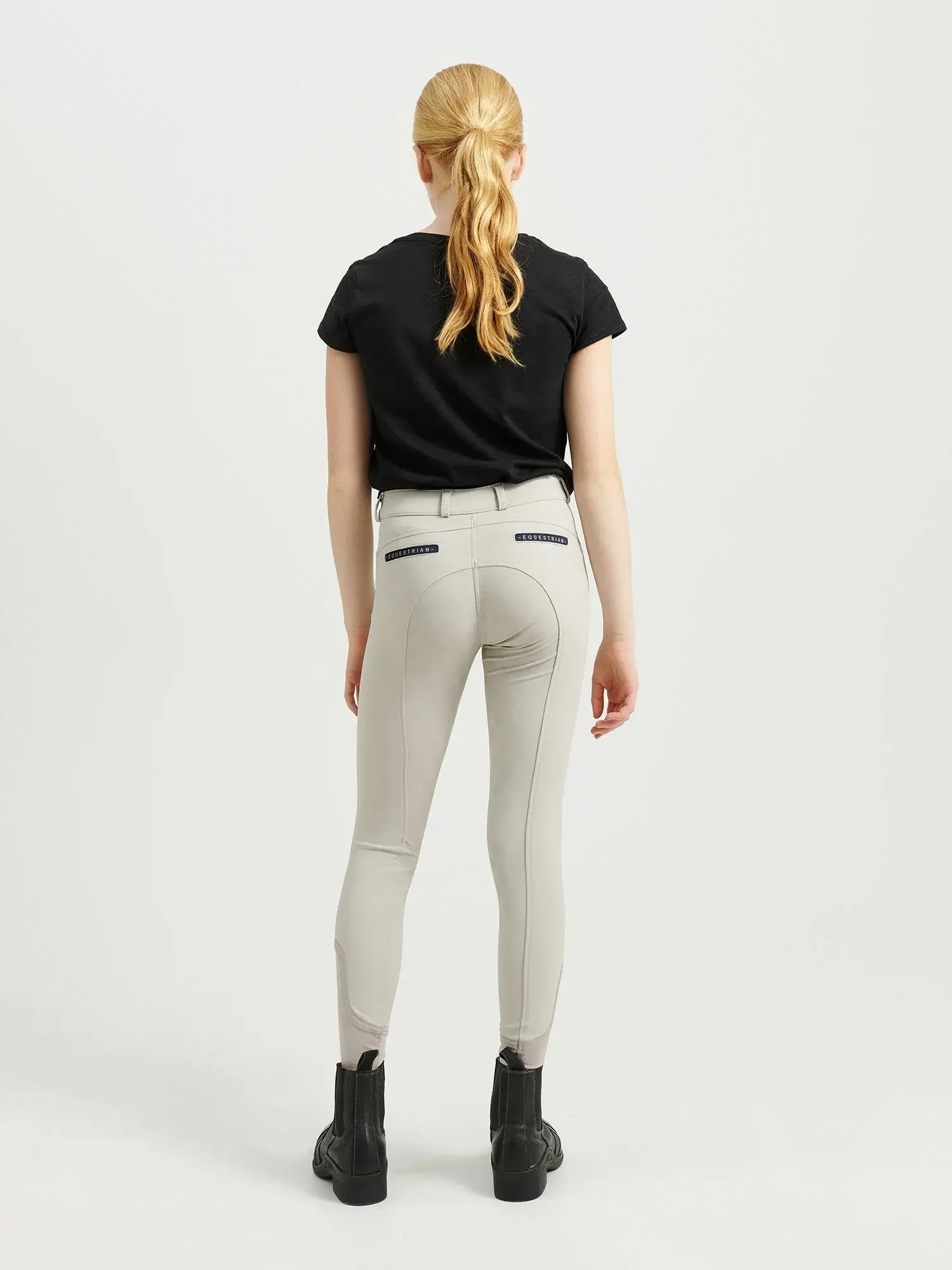 Jacson Hedvig Ridbyxa Helskodd Junior - Beige