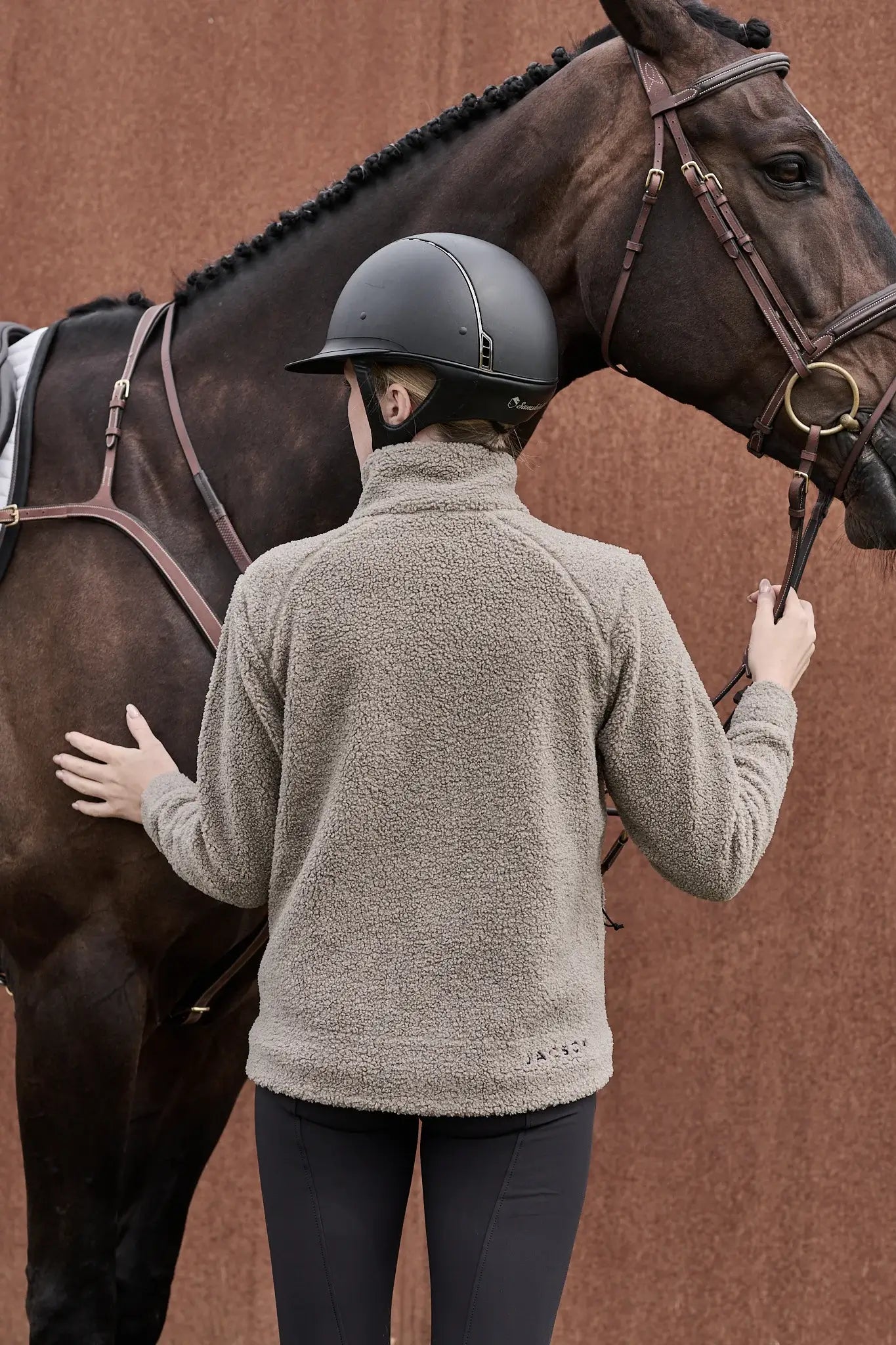 Jacson Inger Ridtröja I Fleece - Beige