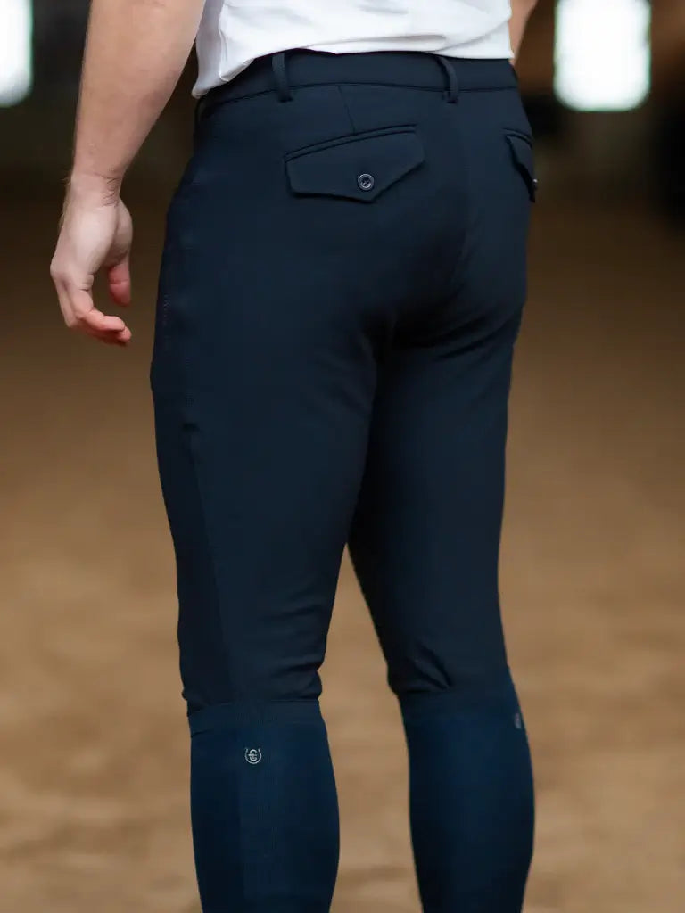 Equestrian Stockholm Ridbyxor Active Helskodda Herr - Navy