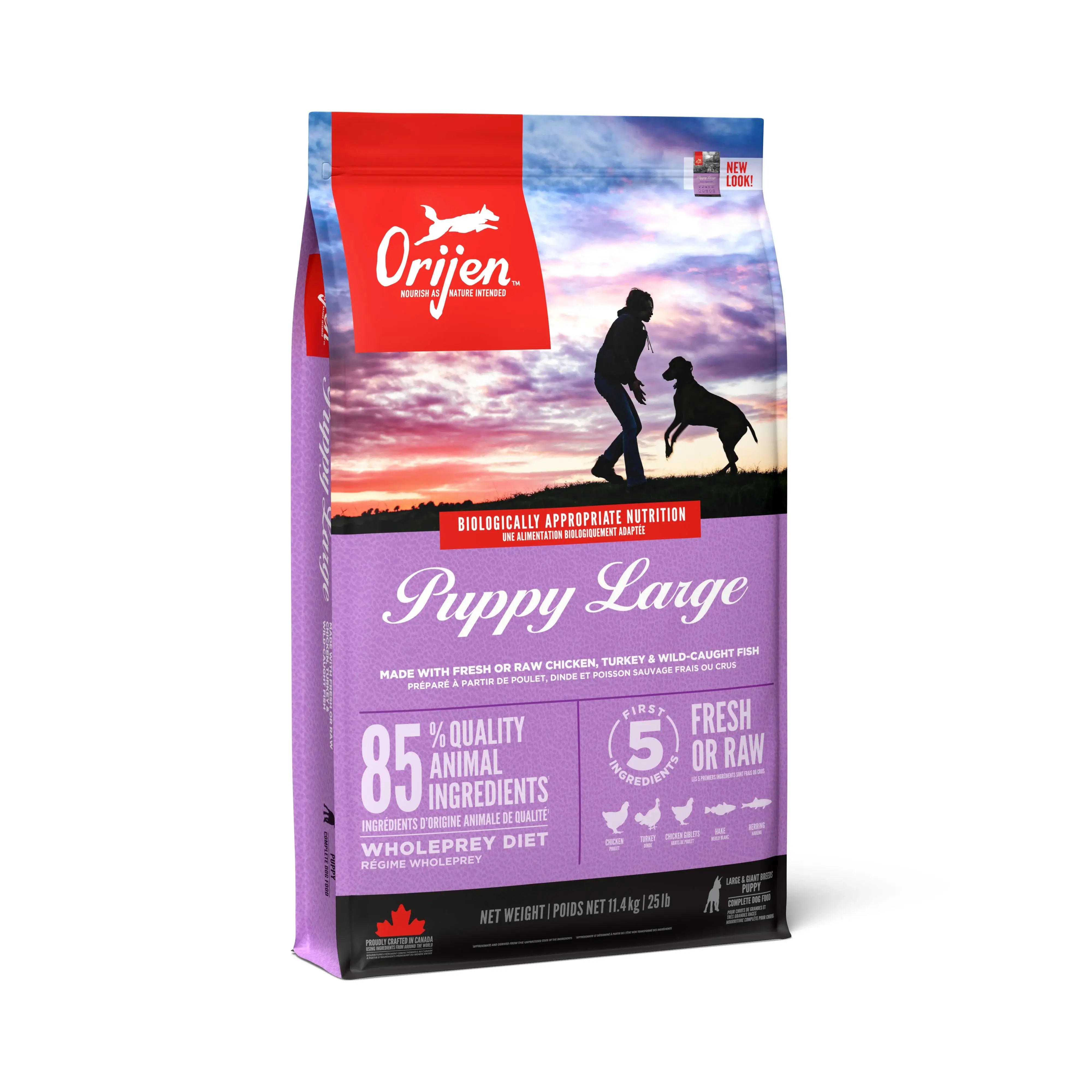 Orijen Puppy Large Breed 11,4kg Hundfoder