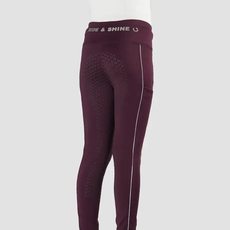 Red Horse Ridtights Yuki Barn - Lila