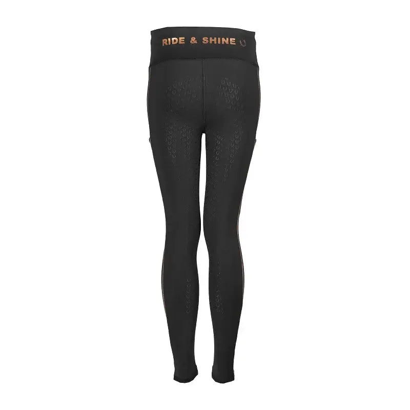 Red Horse Ridtights Yuki Barn - Svart/Rosé
