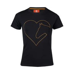 Red Horse T-shirt Toppie - Svart/Rosé