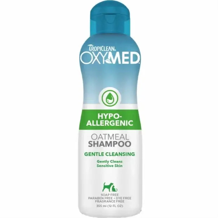 TropiClean Oxymed Hypoallergenic Shampoo 355ml