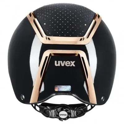 Uvex Ridhjälm Exxeed Glow - Svart/Rosé