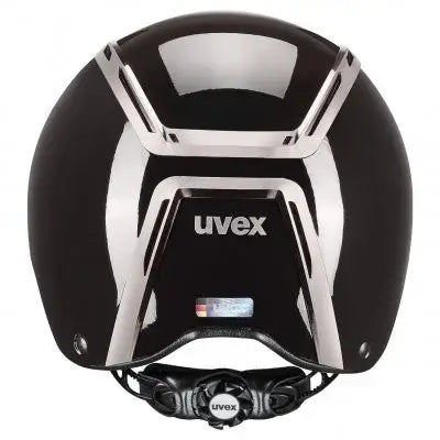 Uvex Ridhjälm Exxeed Shiny chrome - Mocca